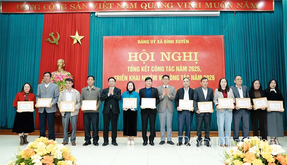 Đảng ủy xã Bình Xuyên triển khai nhiệm vụ năm 2026