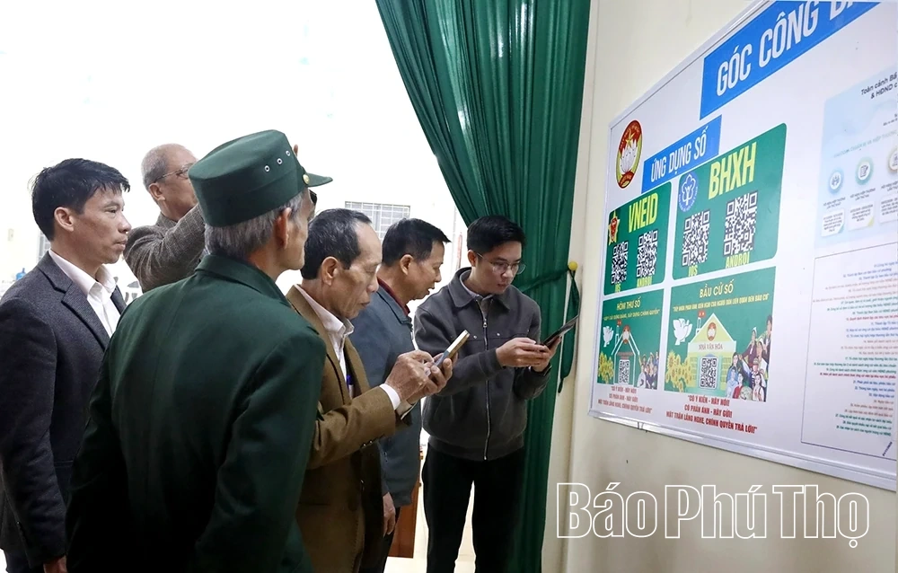 Ra mắt mô hình điểm Dân vận số tại khu dân cư phường Hoà Bình