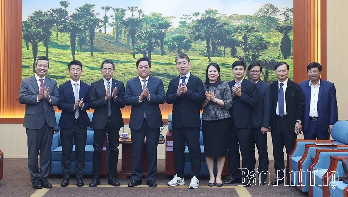 Phu Tho Strengthens Cooperation with Japanese Enterprises