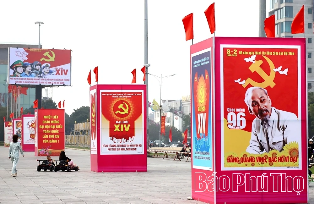 Phú Thọ hân hoan chào đón sự kiện chính trị trọng đại của đất nước