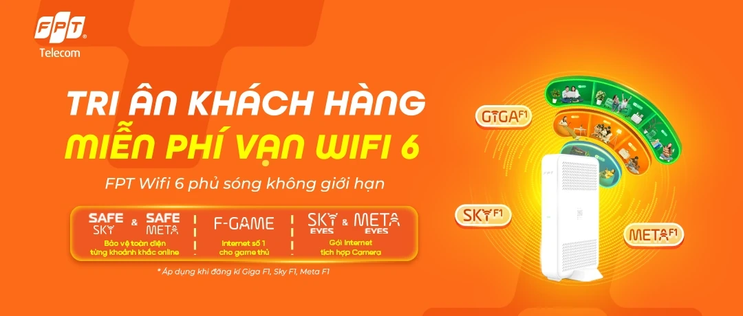 Lắp Mạng Internet FPT WiFi 6: Bước đột phá công nghệ kết nối cho năm 2026