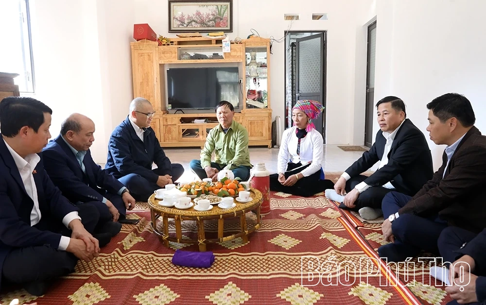 Bí thư Tỉnh ủy Phạm Đại Dương làm việc với các xã Tân Lạc, Toàn Thắng, Mường Bi, Mường Hoa, Vân Sơn