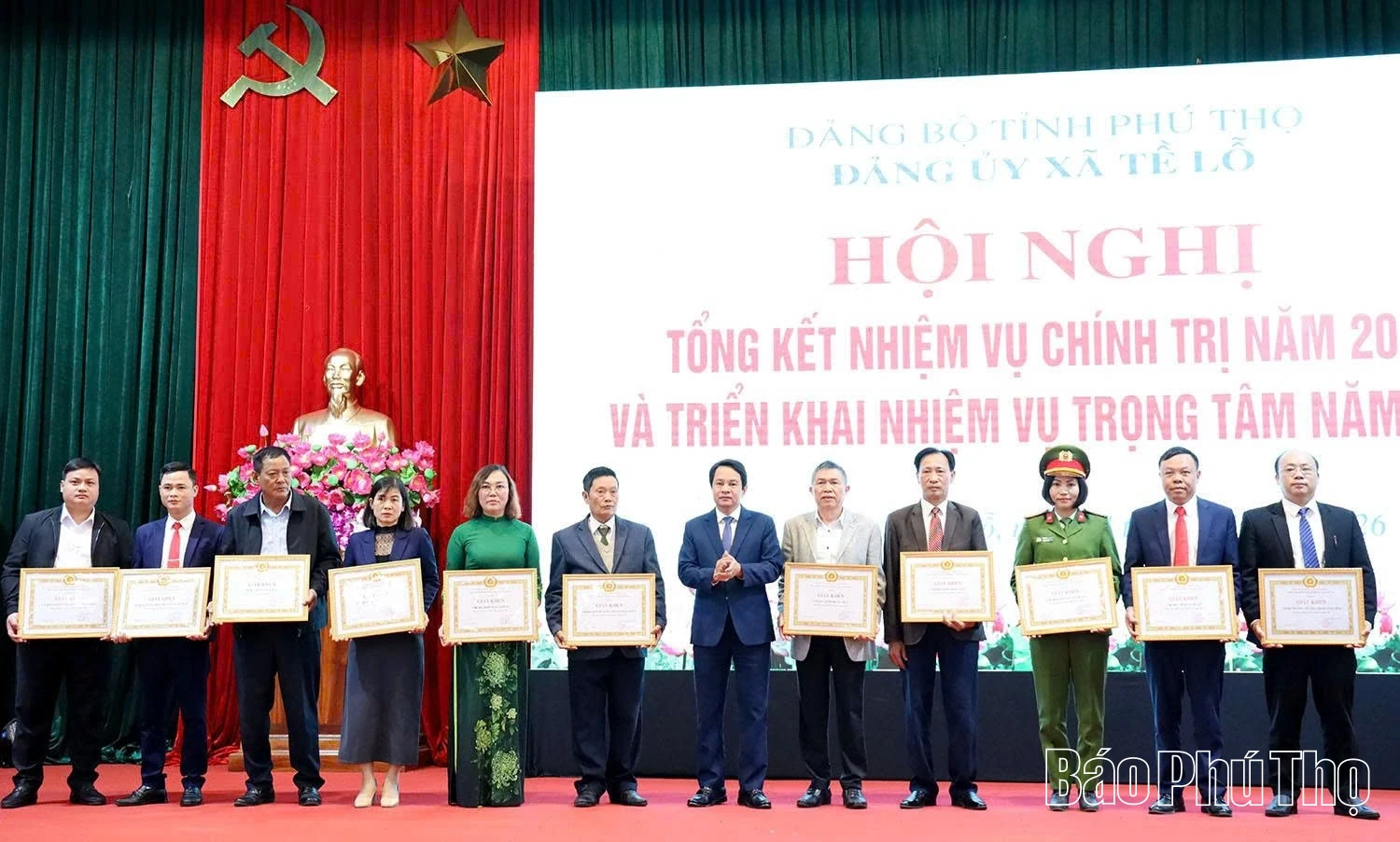 Xã Tề Lỗ phấn đấu giảm tỷ lệ hộ nghèo đa chiều dưới 0,22%