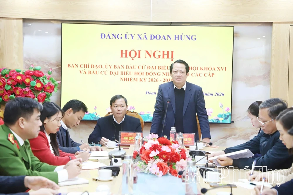 Xã Đoan Hùng triển khai bài bản công tác chuẩn bị bầu cử