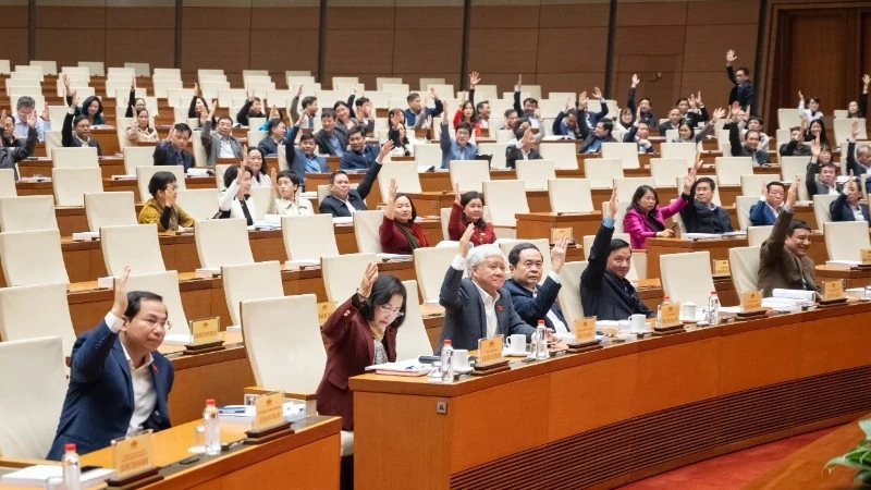 Thông qua danh sách 122 người được giới thiệu ứng cử Đại biểu Quốc hội chuyên trách ở Trung ương