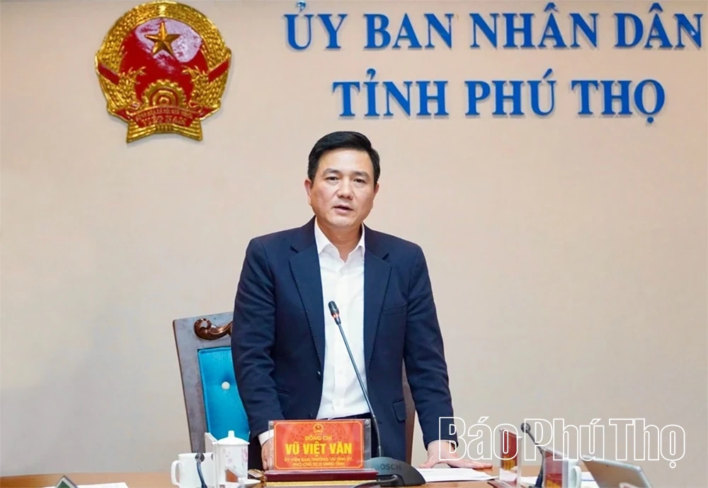 Phó Chủ tịch UBND tỉnh Vũ Việt Văn chỉ đạo tăng cường quản lý nhà nước về đô thị, nhà ở