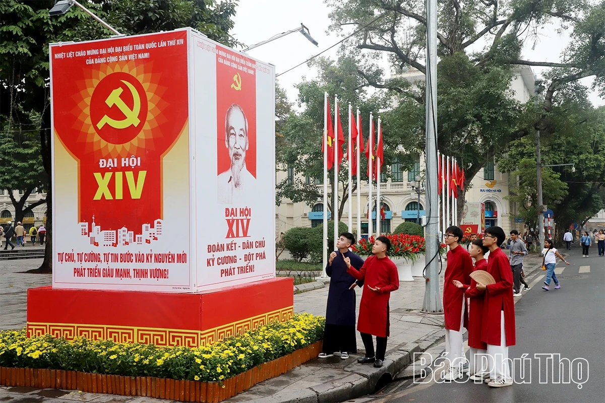 Sôi nổi không khí hướng về Đại hội XIV của Đảng