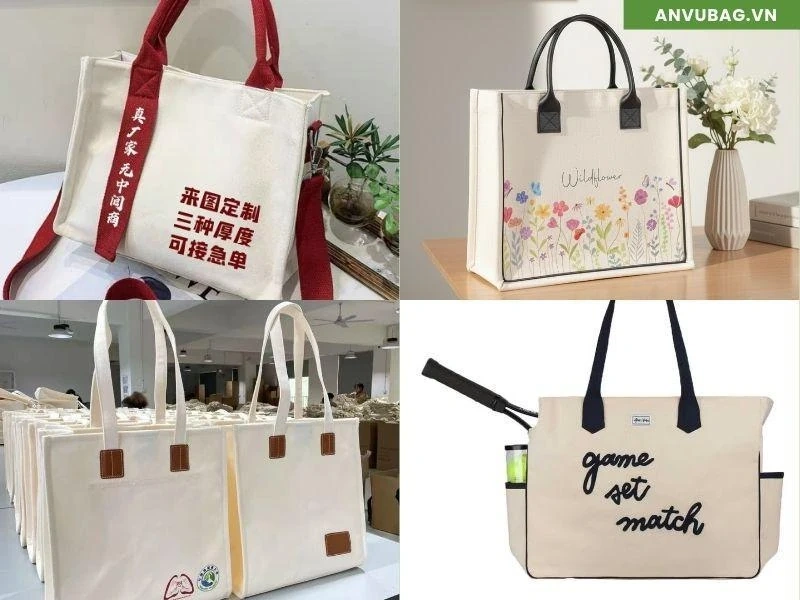 Túi Vải An Vũ - Chuyên sản xuất và in túi tote vải bố theo yêu cầu giá rẻ