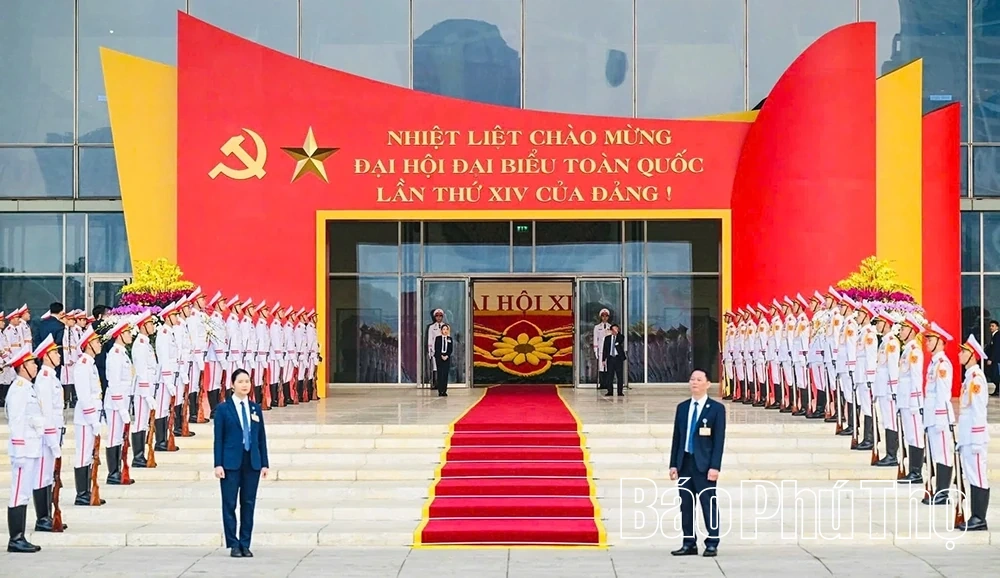 Đại hội đại biểu toàn quốc lần thứ XIV của Đảng bắt đầu ngày làm việc đầu tiên