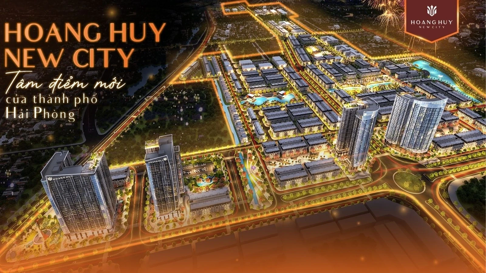 Dự án Hoàng Huy New City - Điểm nhấn quy hoạch đô thị mới Bắc Sông Cấm (Hải Phòng)