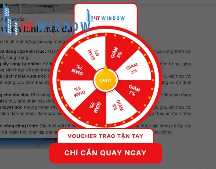 Báo giá vách kính mặt dựng mới nhất năm 2026 - HTWindow