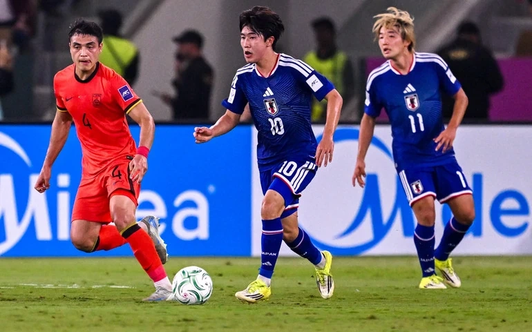 U23 Nhật Bản thắng đậm U23 Trung Quốc, bảo vệ ngôi vô địch châu Á