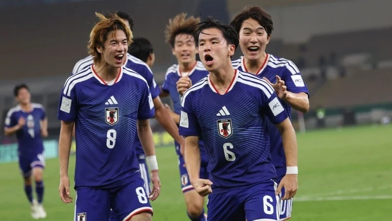 U23 Nhật Bản thắng đậm U23 Trung Quốc, bảo vệ ngôi vô địch châu Á