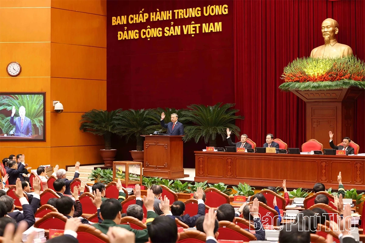 Đồng chí Tô Lâm giữ chức Tổng Bí thư Ban Chấp hành Trung ương Đảng khóa XIV