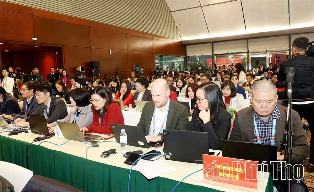 Tổng Bí thư Tô Lâm chủ trì buổi họp báo quốc tế công bố kết quả Đại hội XIV của Đảng