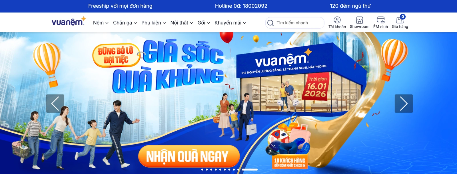 Mua nệm foam hãng nào tốt cho sức khỏe giấc ngủ?