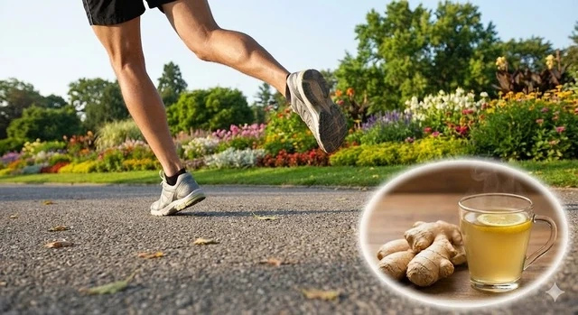 Nước gừng - Liệu pháp tự nhiên hỗ trợ phục hồi cơ bắp sau chạy bộ