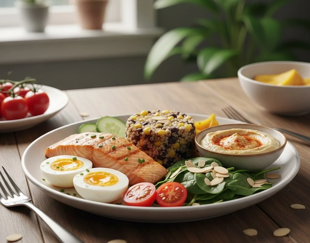 Mẹo phối hợp đạm động vật với thực vật: 6 thực đơn gợi ý giúp dáng đẹp, tóc đen