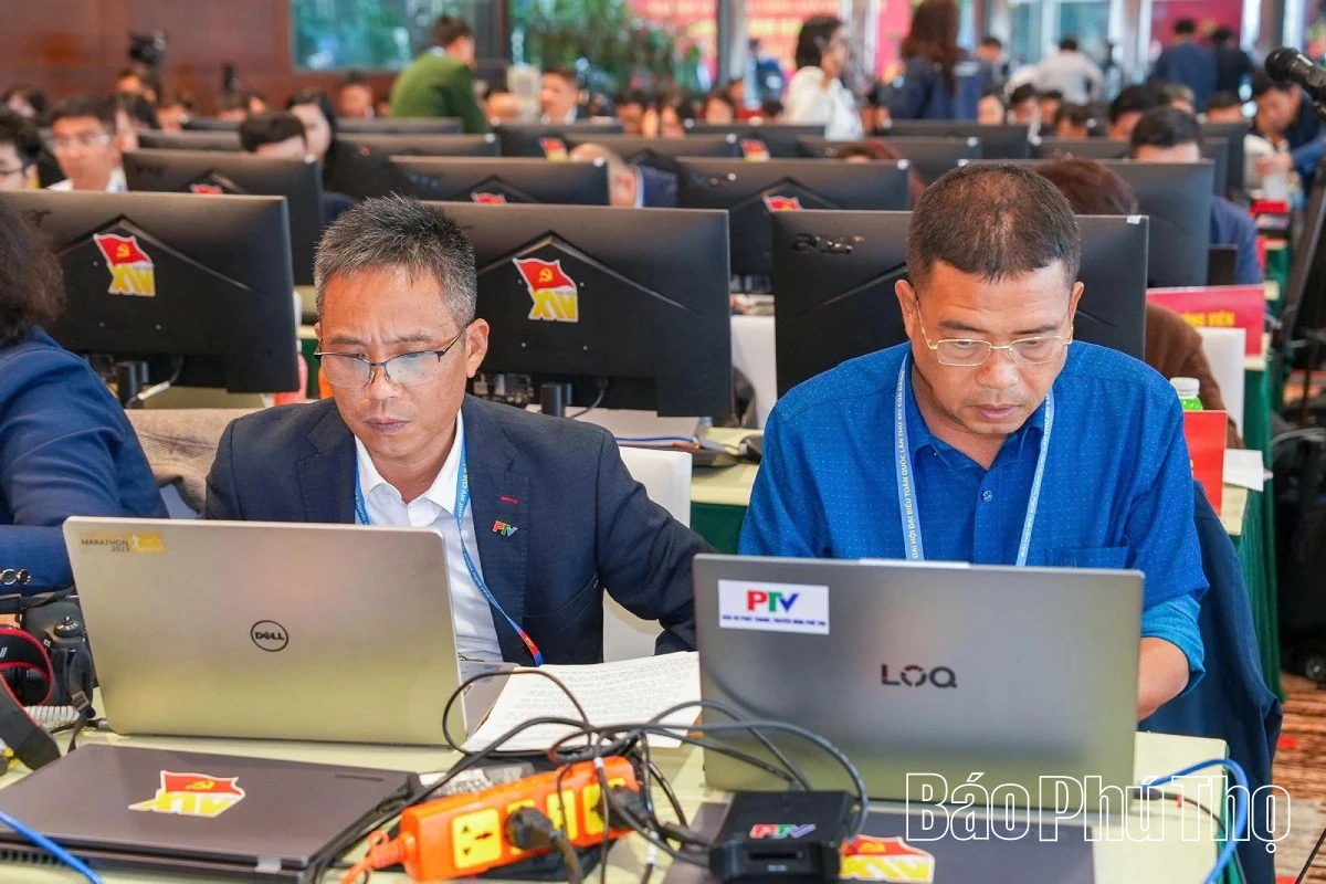 Tự hào tác nghiệp trong ngày hội lớn