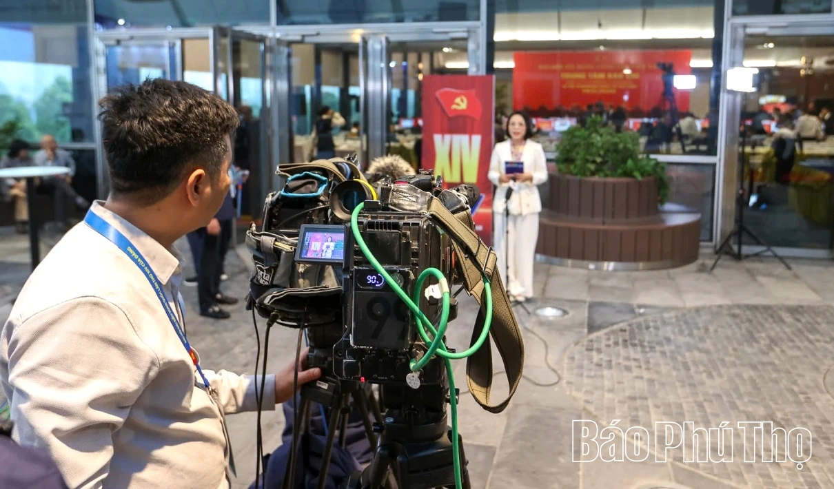 Tự hào tác nghiệp trong ngày hội lớn