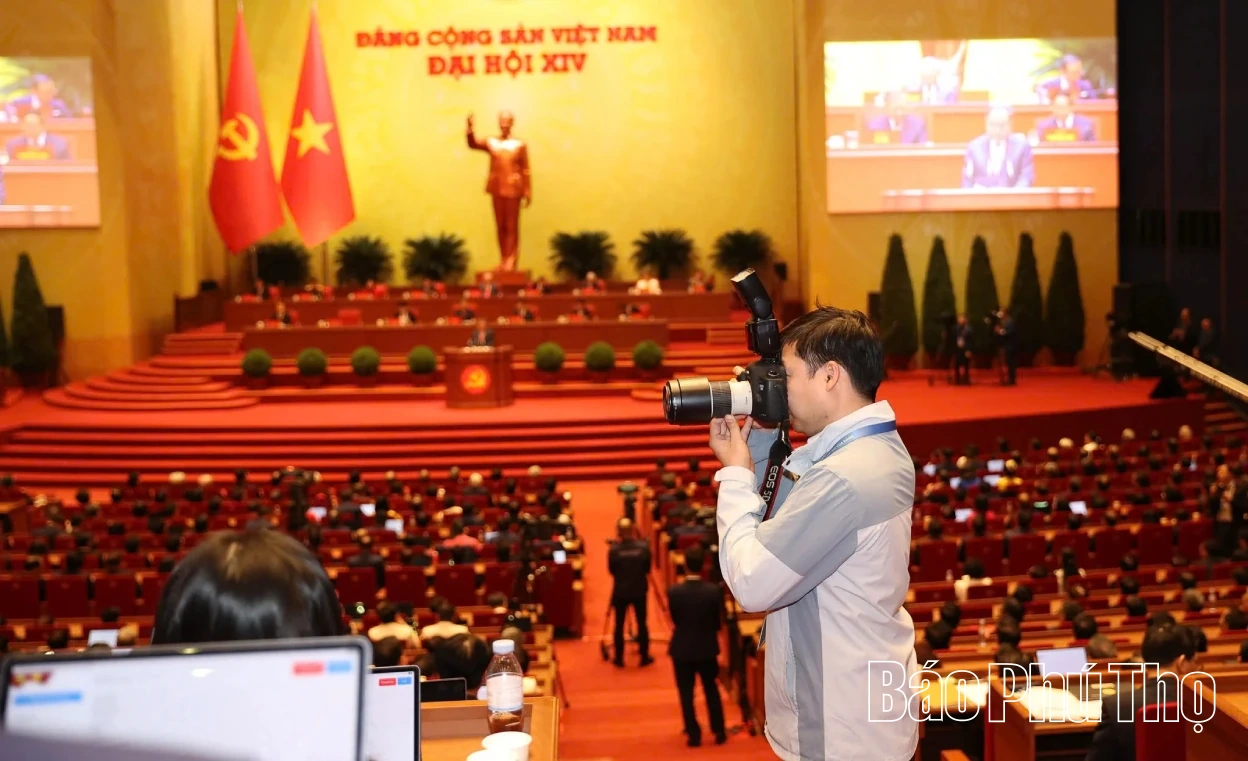 Tự hào tác nghiệp trong ngày hội lớn