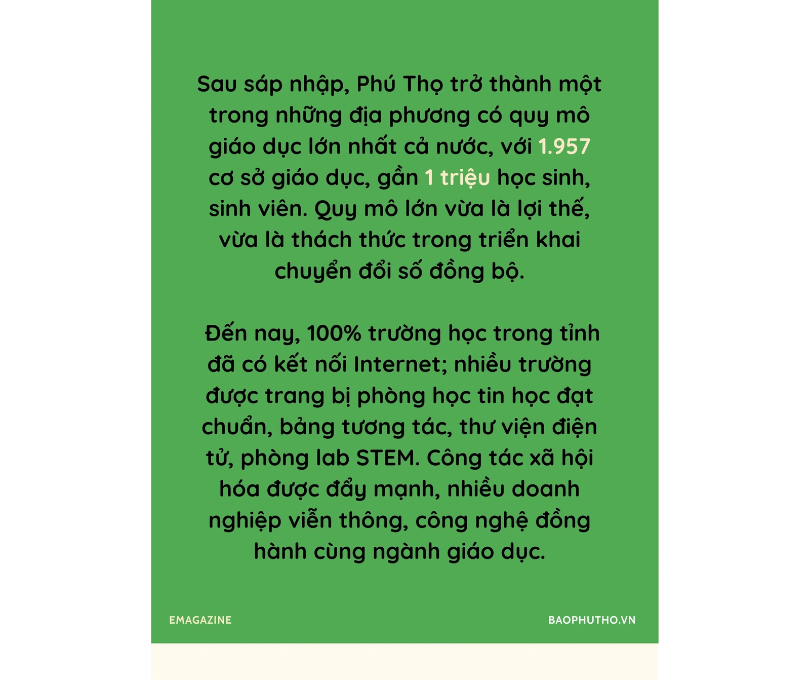 Giáo dục Phú Thọ bước vào thời kỳ số - Kỳ 3: Chuyển đổi số giáo dục - khi lớp học trở thành trung tâm