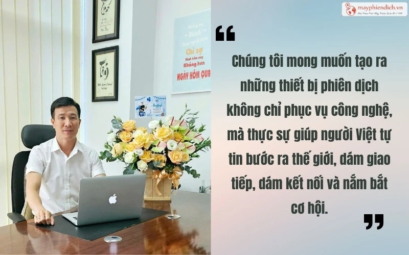 Máy phiên dịch ATalk và hành trình hỗ trợ người Việt tự tin ra thế giới