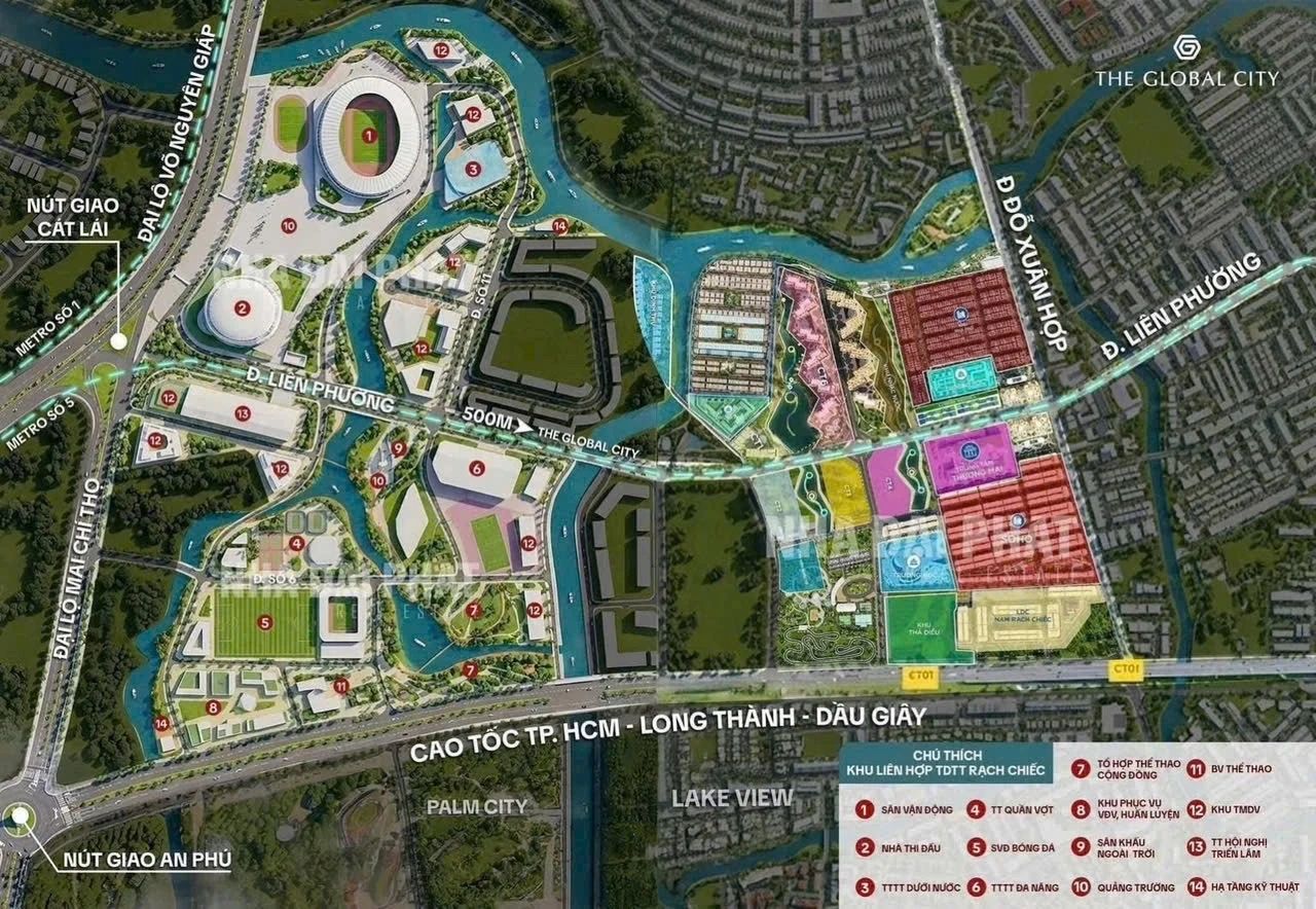 Giải Mã Sức Hút The Global City: Tọa Độ Giao Thương Quốc Tế Và Tiềm Năng Tăng Giá Vô Hạn