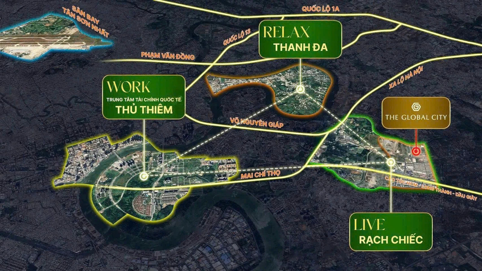Giải Mã Sức Hút The Global City: Tọa Độ Giao Thương Quốc Tế Và Tiềm Năng Tăng Giá Vô Hạn