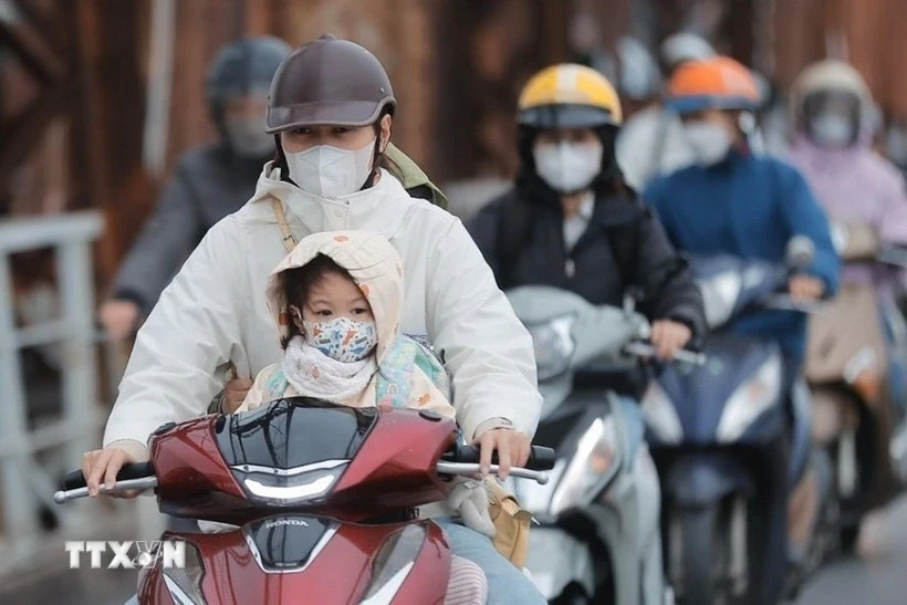 Thời tiết ngày 1/2: Không khí lạnh ảnh hưởng rộng khắp các tỉnh miền Bắc