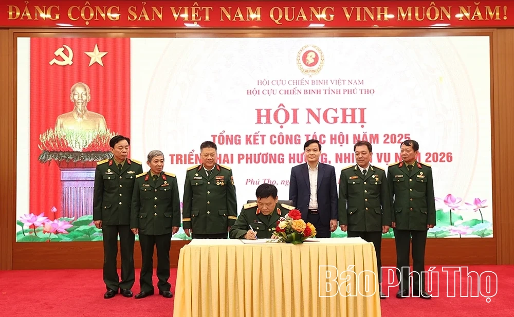 Hội Cựu chiến binh tỉnh triển khai nhiệm vụ năm 2026