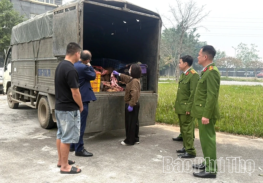 Lực lượng Quản lý thị trường p hát hiện 63 vụ vi phạm về hàng hóa trong tháng 1/2026