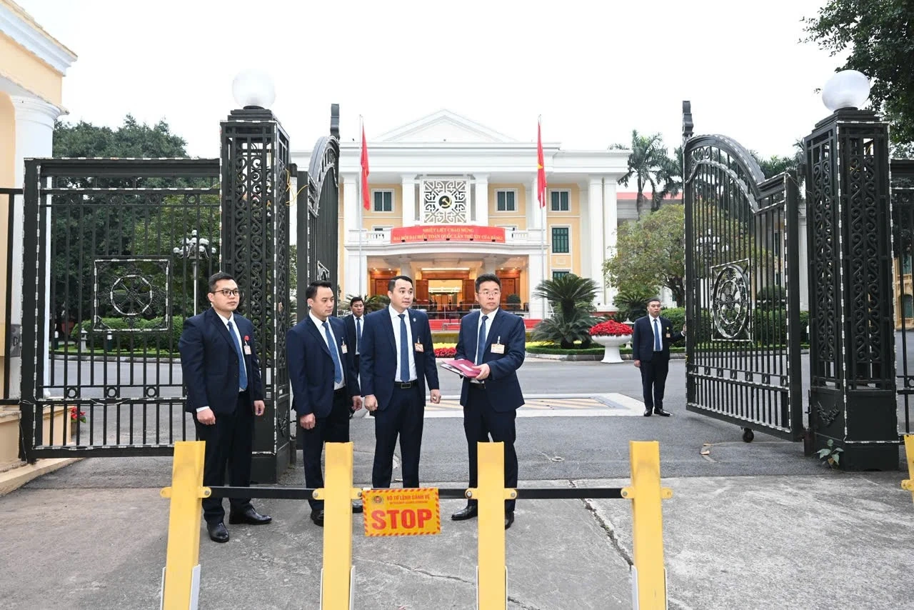 Bộ Tư lệnh Cảnh vệ đảm bảo tuyệt đối an toàn cho gần 1.600 đại biểu Đại hội XIV của Đảng