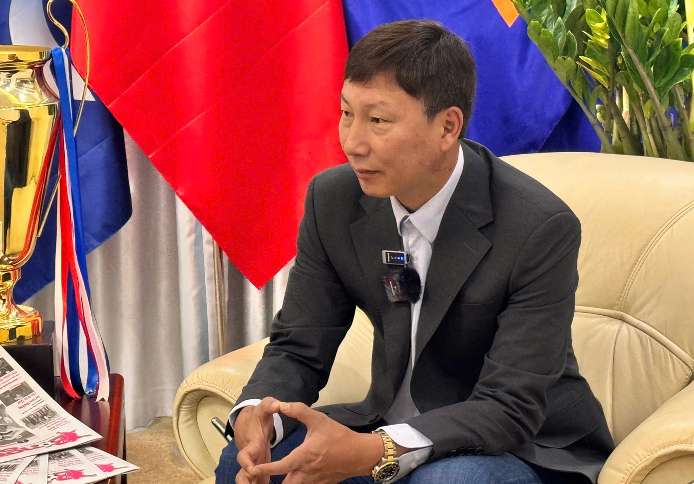 HLV Kim Sang-sik tiếc nuối: Nếu gặp Hàn Quốc ở chung kết, đó hẳn là một kịch bản đẹp