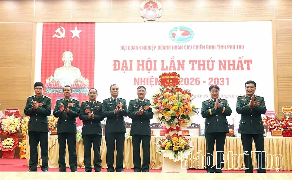 Đại hội Hội Doanh nghiệp doanh nhân Cựu chiến binh tỉnh lần thứ Nhất, nhiệm kỳ 2026-2031