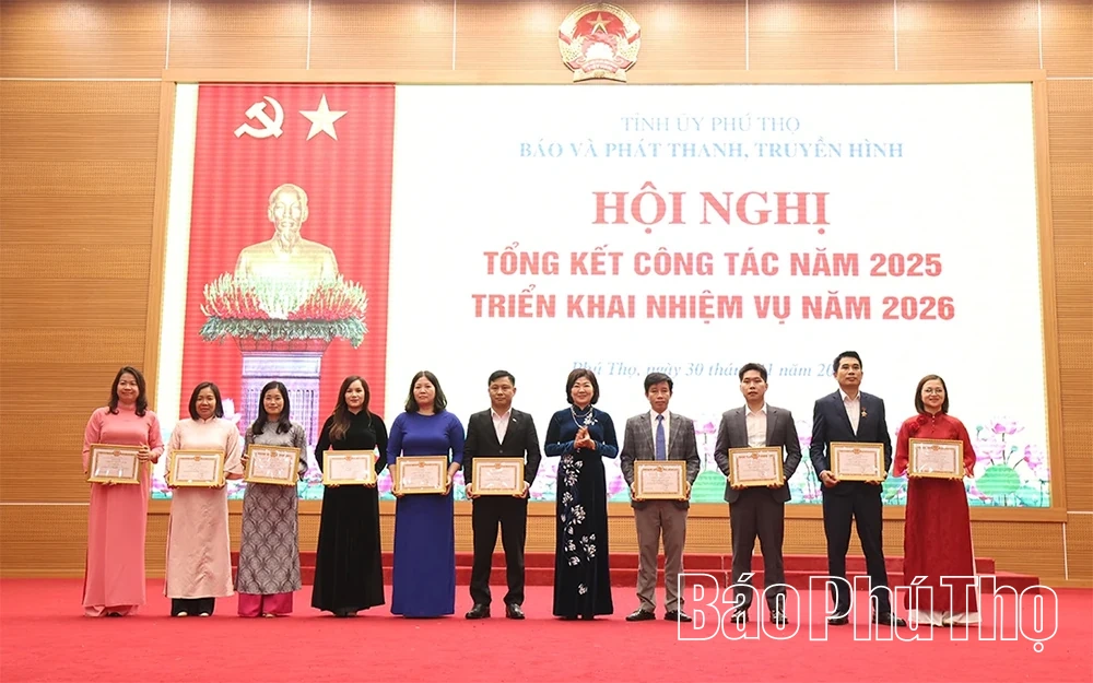 Báo và phát thanh, truyền hình Phú Thọ triển khai nhiệm vụ năm 2026