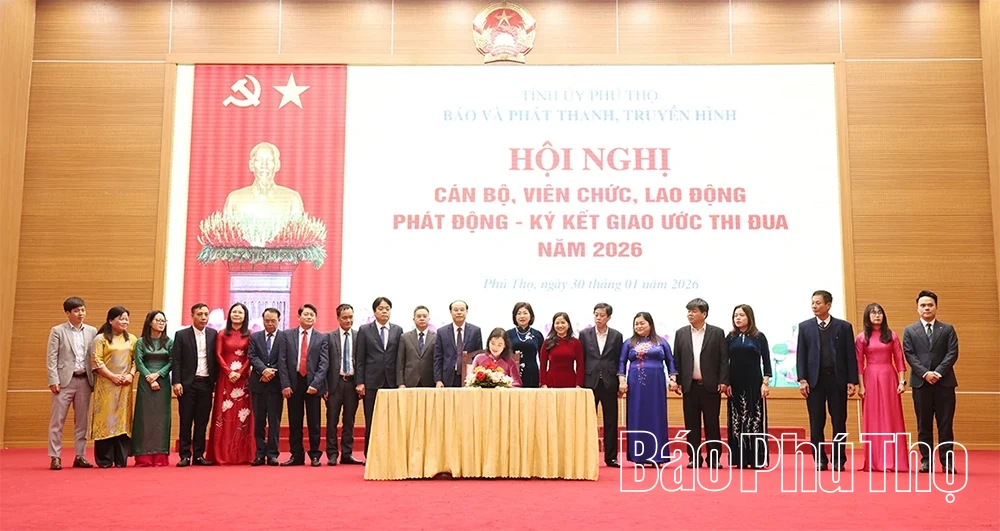 Báo và phát thanh, truyền hình Phú Thọ triển khai nhiệm vụ năm 2026
