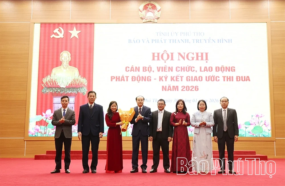 Báo và phát thanh, truyền hình Phú Thọ triển khai nhiệm vụ năm 2026