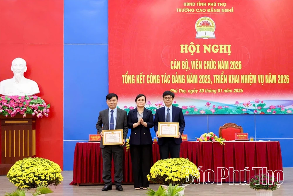 Trường Cao đẳng Nghề Phú Thọ triển khai nhiệm vụ năm 2026