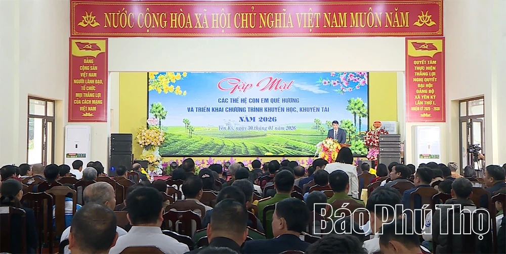 Xã Yên Kỳ triển khai chương trình khuyến học, khuyến tài năm 2026