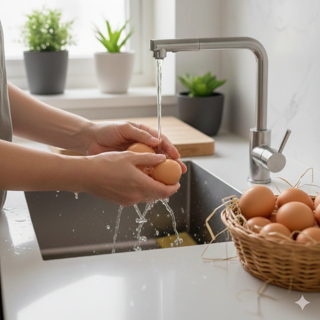 Tại sao rửa trứng trước khi bảo quản là sai lầm và có thể gây nguy hiểm?