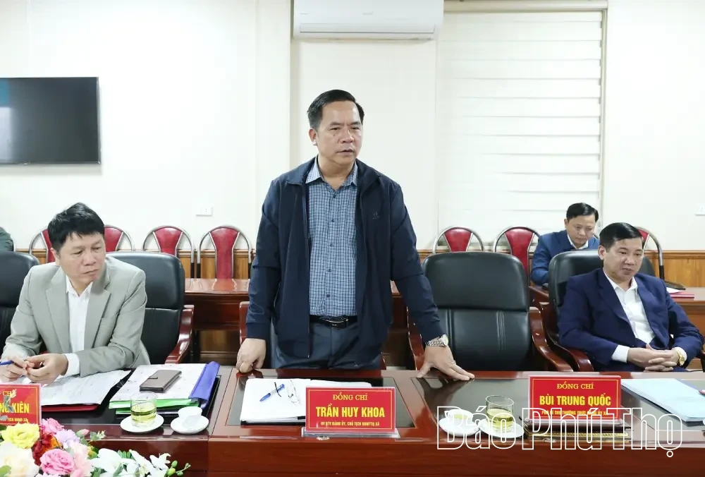 Kiểm tra đợt 2 công tác bầu cử tại xã Phú Mỹ