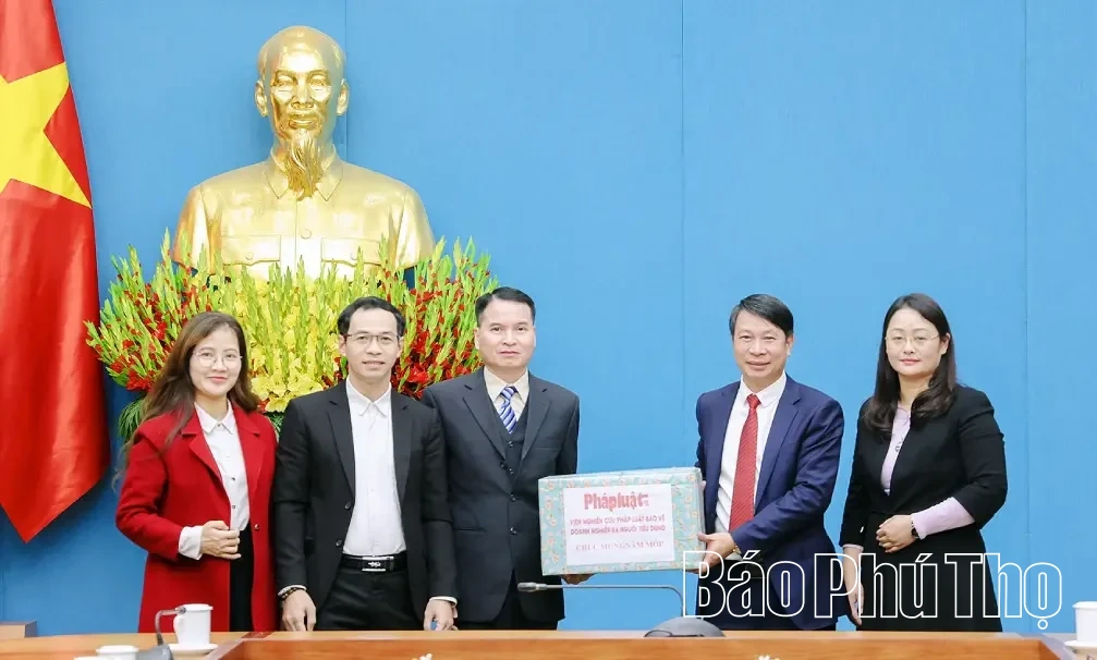 Viện nghiên cứu Pháp luật bảo vệ doanh nghiệp và người tiêu dùng đề xuất nhiều hoạt động tại Phú Thọ