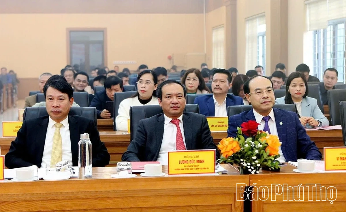 Phú Thọ gặp mặt báo chí đầu Xuân Bính Ngọ 2026