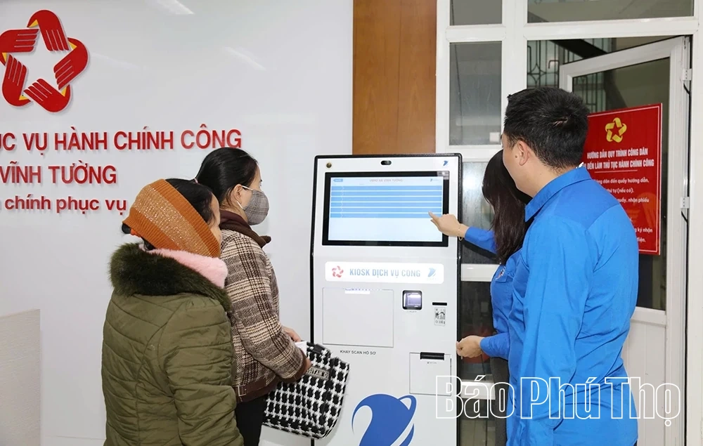 Chuyển đổi số ở Vĩnh Tường