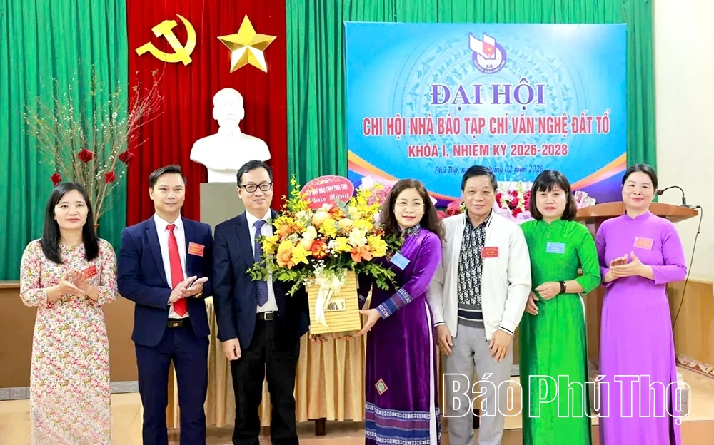 Đại hội Chi hội Nhà báo Tạp chí Văn nghệ Đất Tổ khóa I, nhiệm kỳ 2026 - 2028