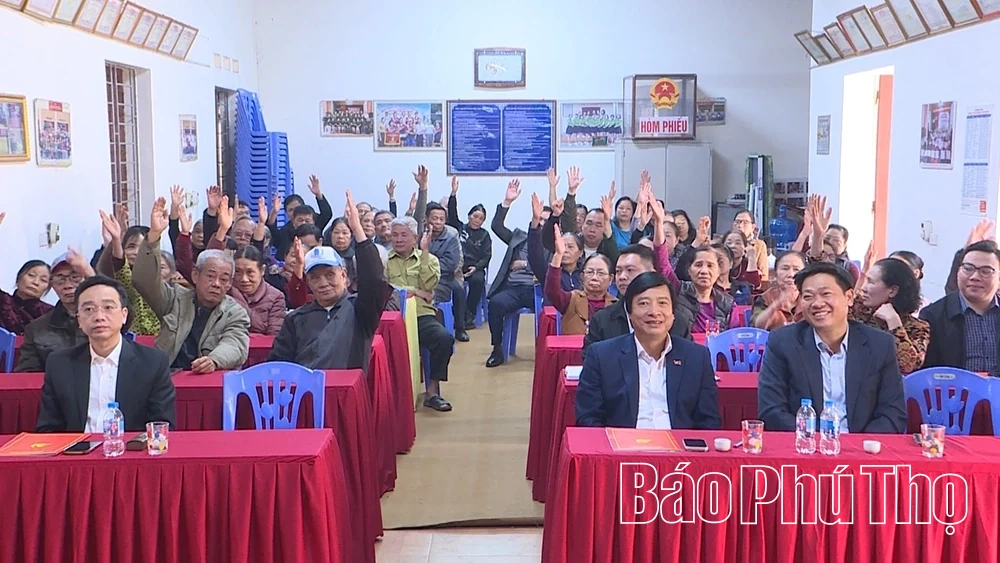 Lấy ý kiến cử tri nơi cư trú đối với người ứng cử đại biểu Quốc hội và đại biểu HĐND các cấp, nhiệm kỳ 2026-2031