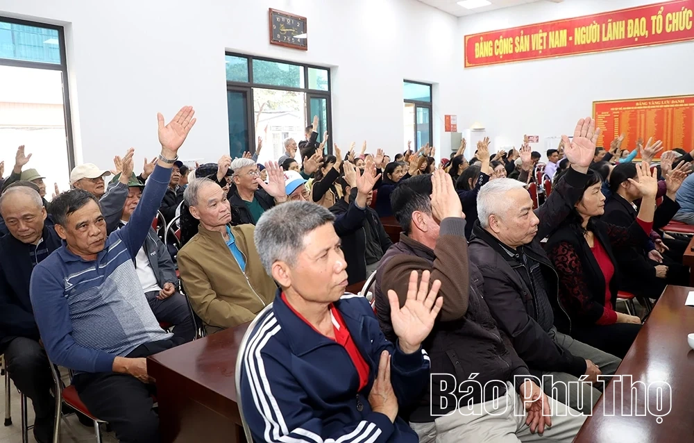 Hội nghị lấy ý kiến đối với người ứng cử đại biểu HĐND các cấp