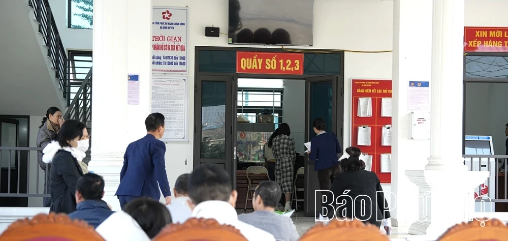 Trung tâm hành chính công cấp xã: Thân thiện, hiện đại và minh bạch