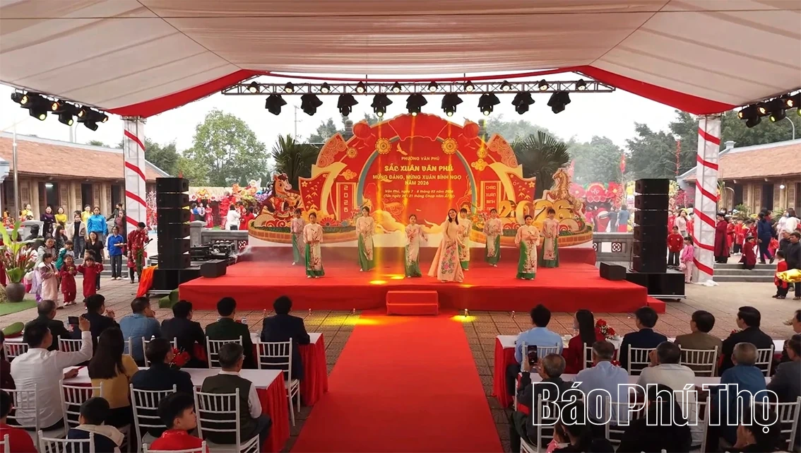 Chương trình Sắc xuân Vân Phú - Mừng Đảng, mừng Xuân Bính Ngọ năm 2026